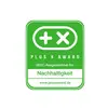 Green logo of the 'Plus X Award 2022' for 'Sustainability'.