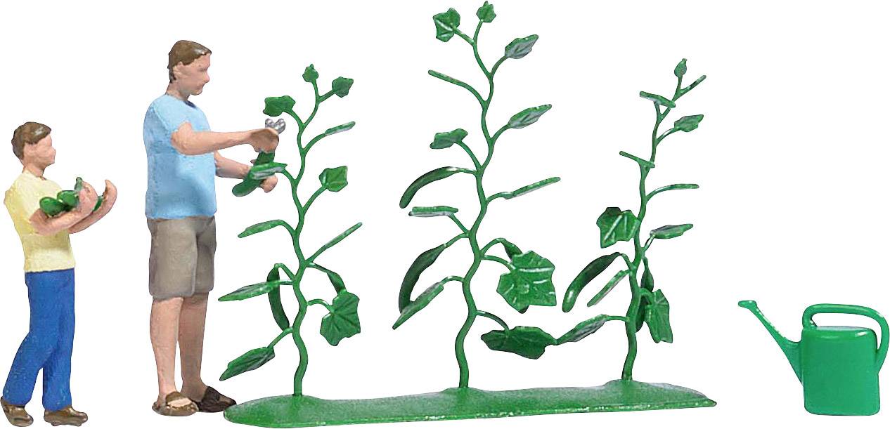 Busch H0 Cucumber harvest Painted