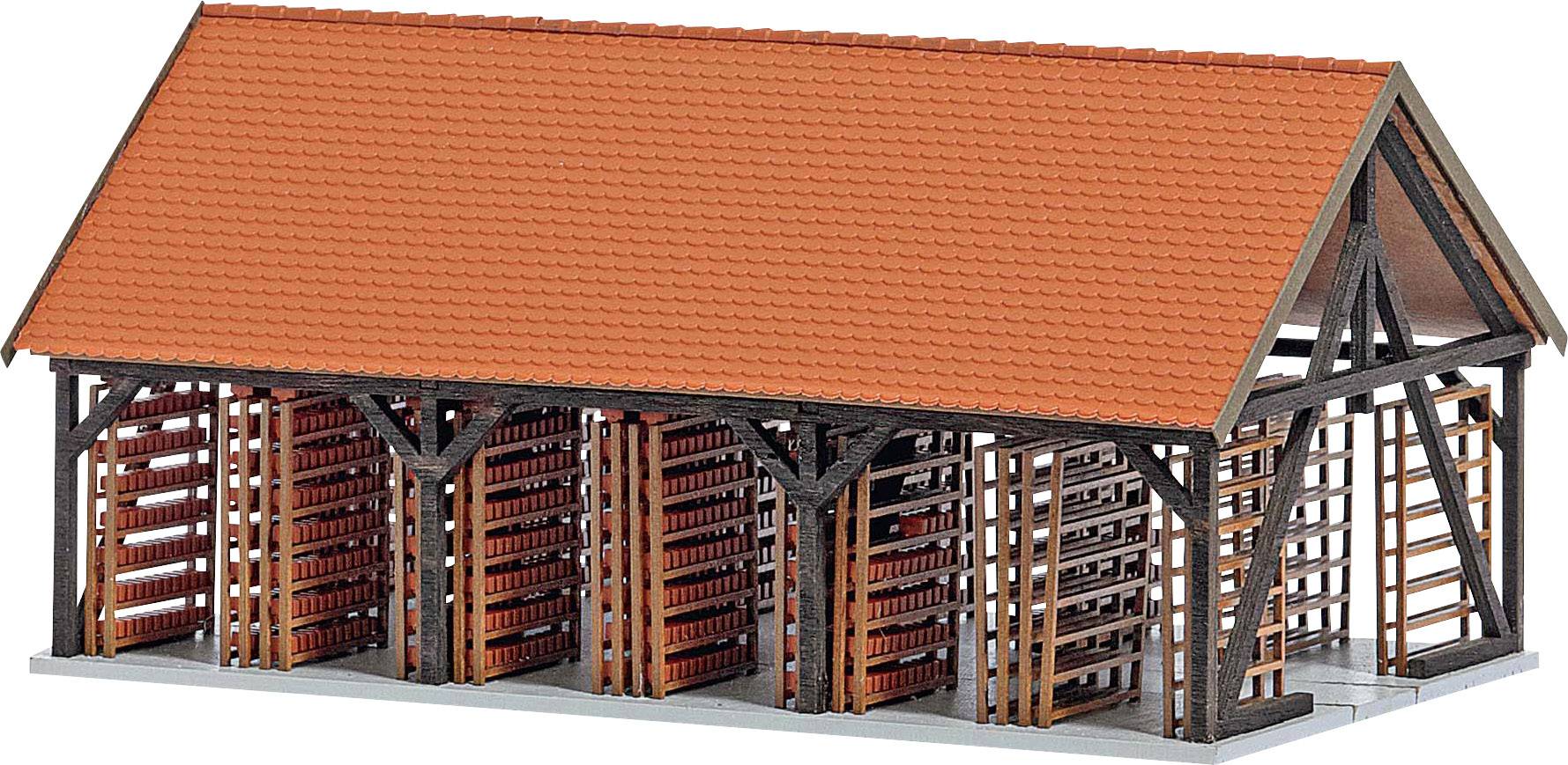 Image of Busch 1551 H0 Dry shed of the brickwork Erbs