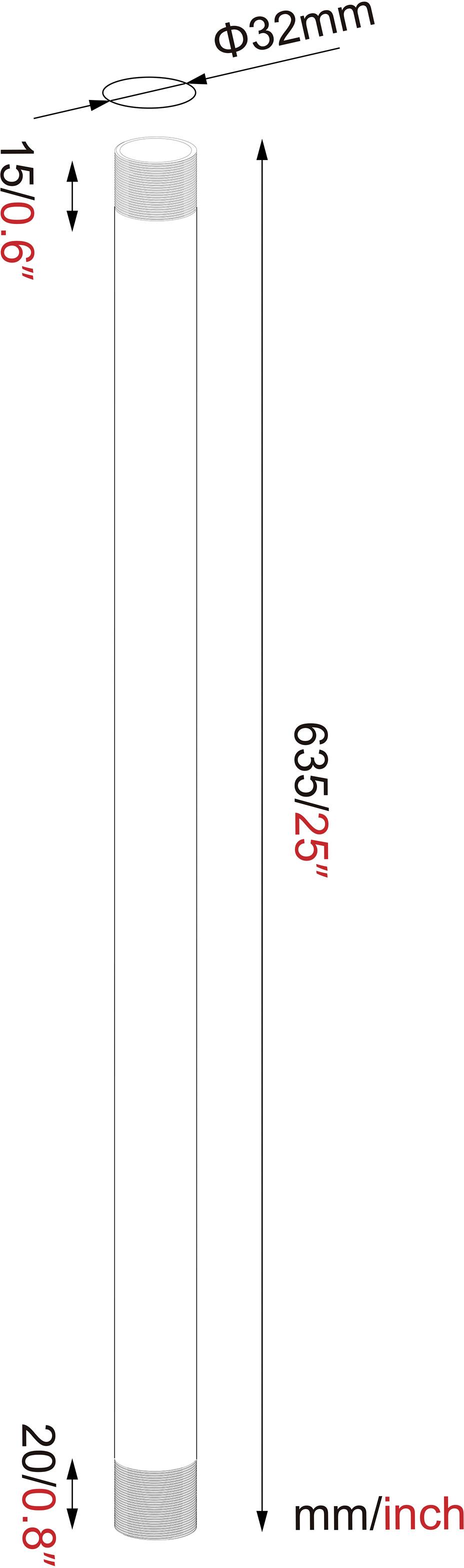 My Wall H 16 ZWL Projector ceiling mount White-2