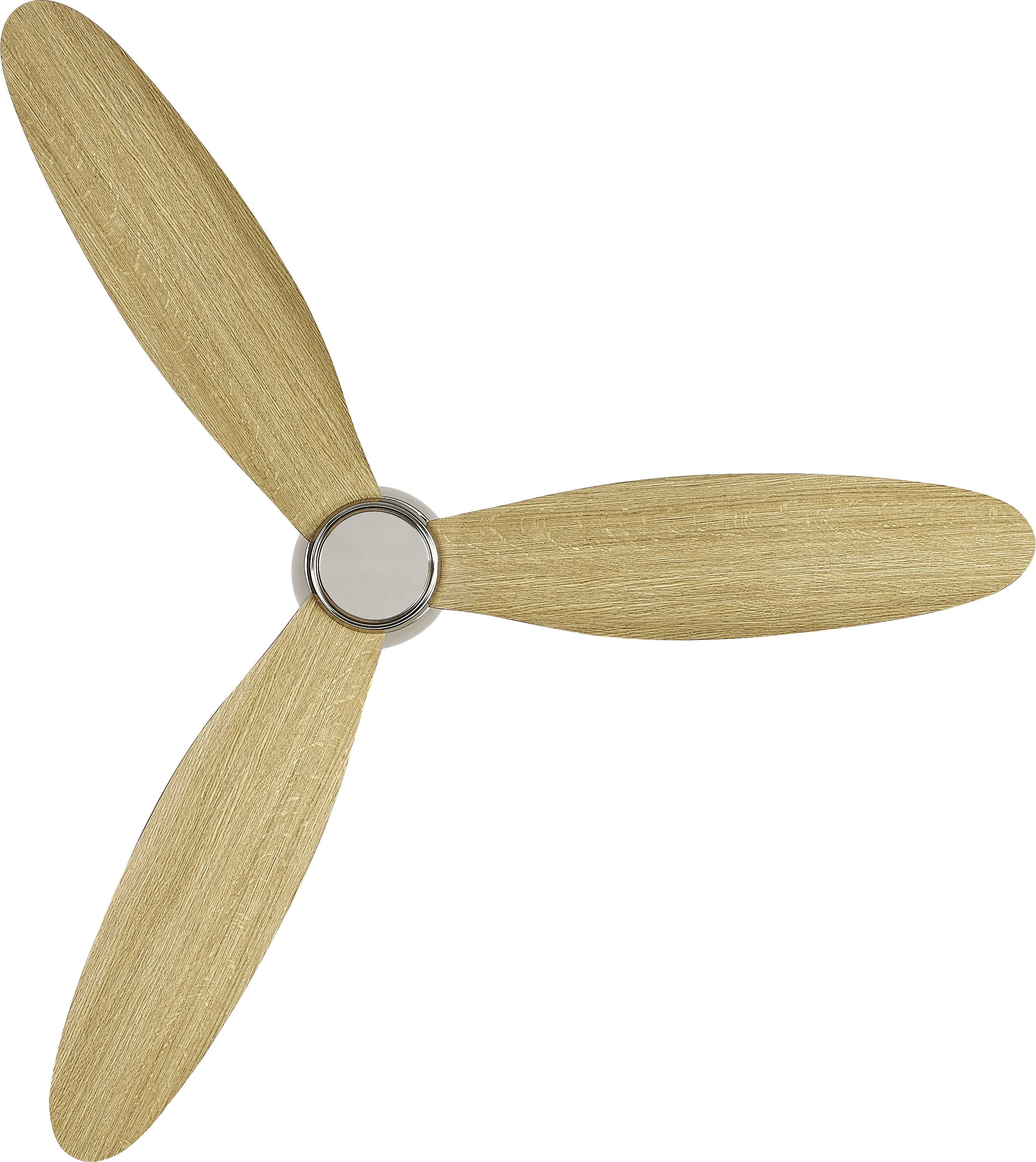 Lucci AIR Radar Ceiling fan 35 W (Ø x H) 132 cm x 19.5 cm Chrome incl. remote control-1