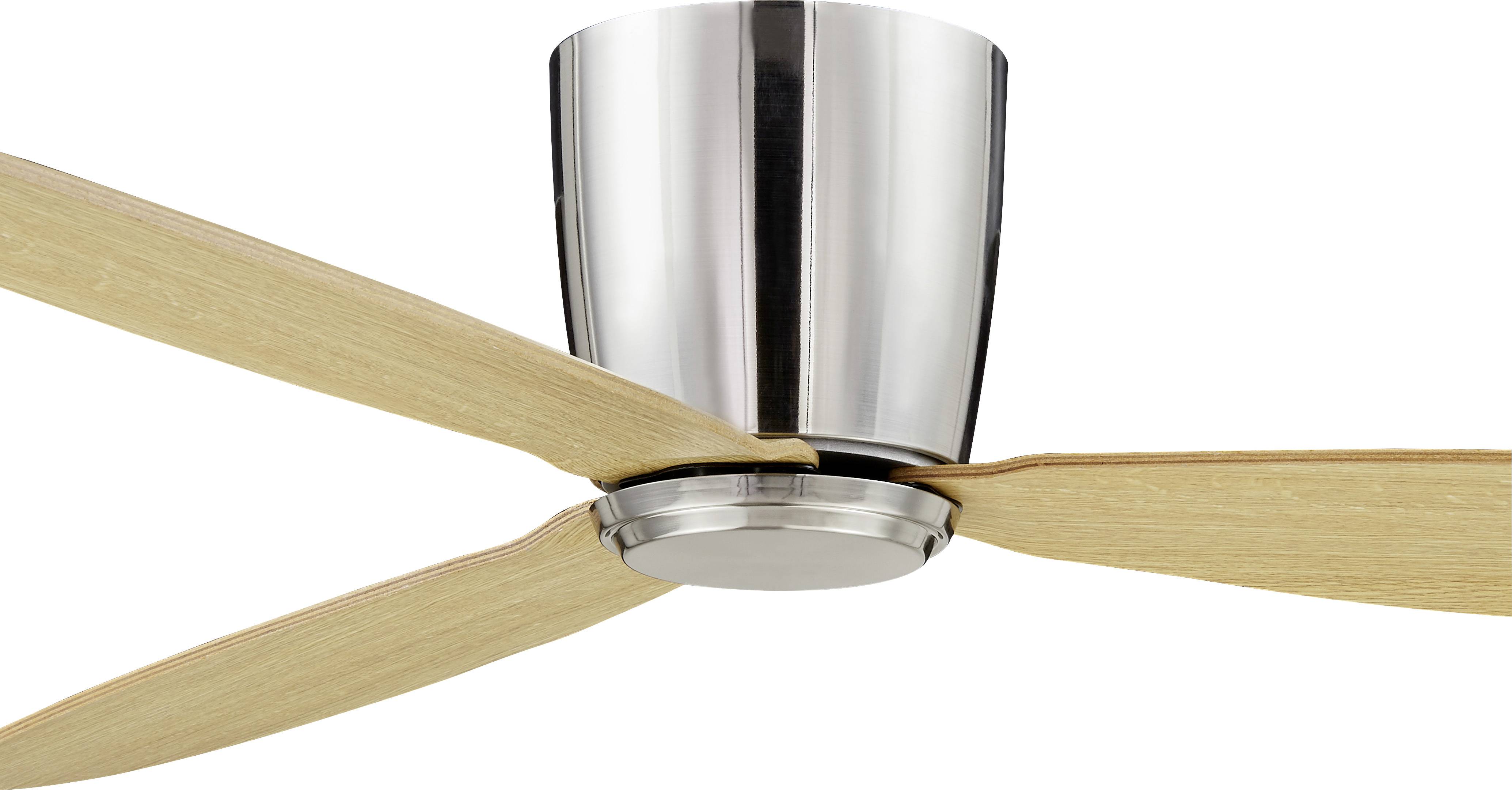 Lucci AIR Radar Ceiling fan 35 W (Ø x H) 132 cm x 19.5 cm Chrome incl. remote control-2