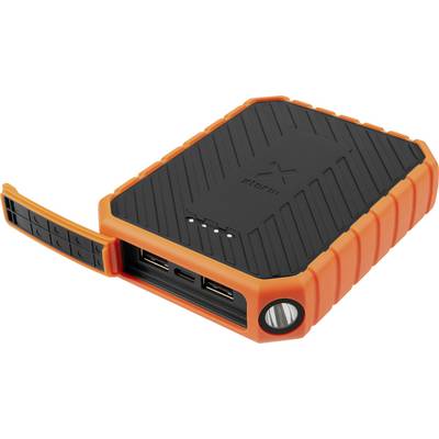 Xtorm by A-Solar Rugged 10000 Power bank 10000 mAh Quick Charge 3.0, Power Delivery LiPo USB type A, USB C® Orange, Blac-4