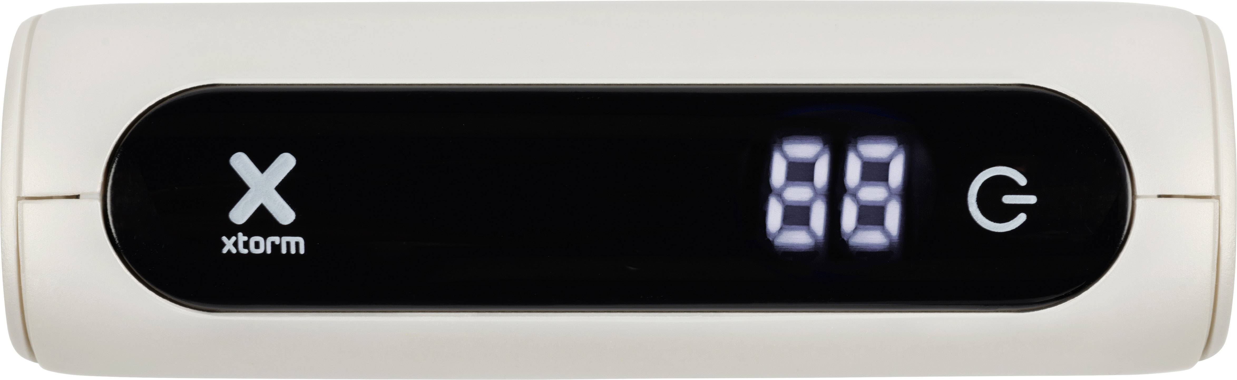 Xtorm by A-Solar Go5000 Power bank 5000 mAh LiPo Arctic white Status display-3