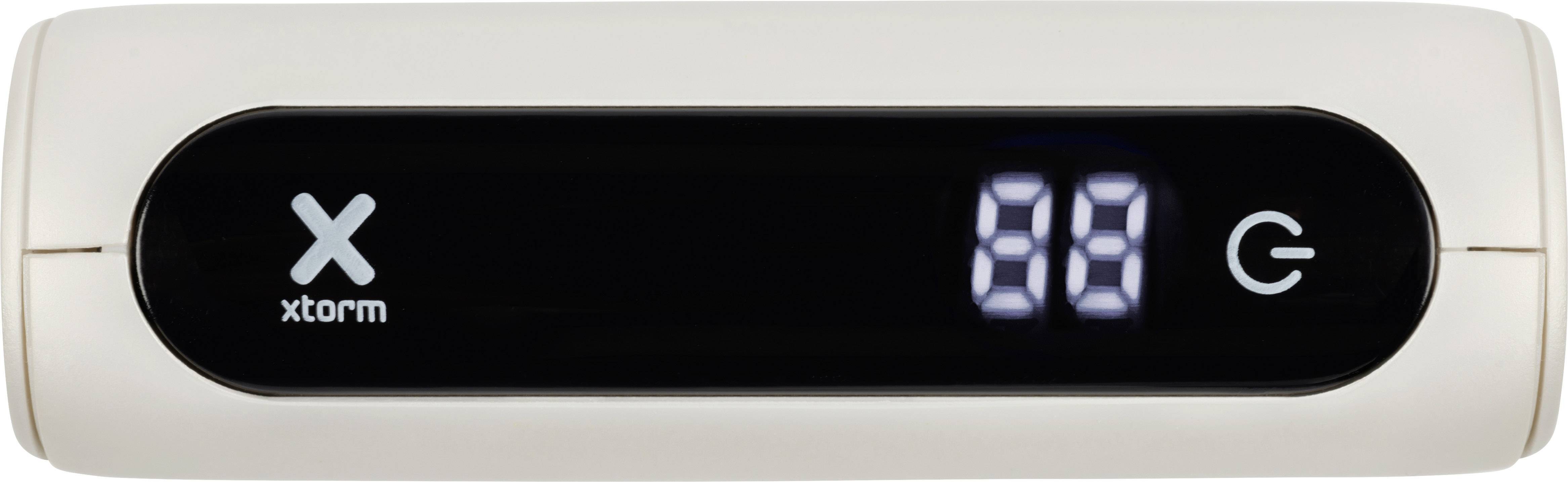 Xtorm by A-Solar Go10000 Power bank 10000 mAh Fast Charge LiPo Arctic white Status display-2