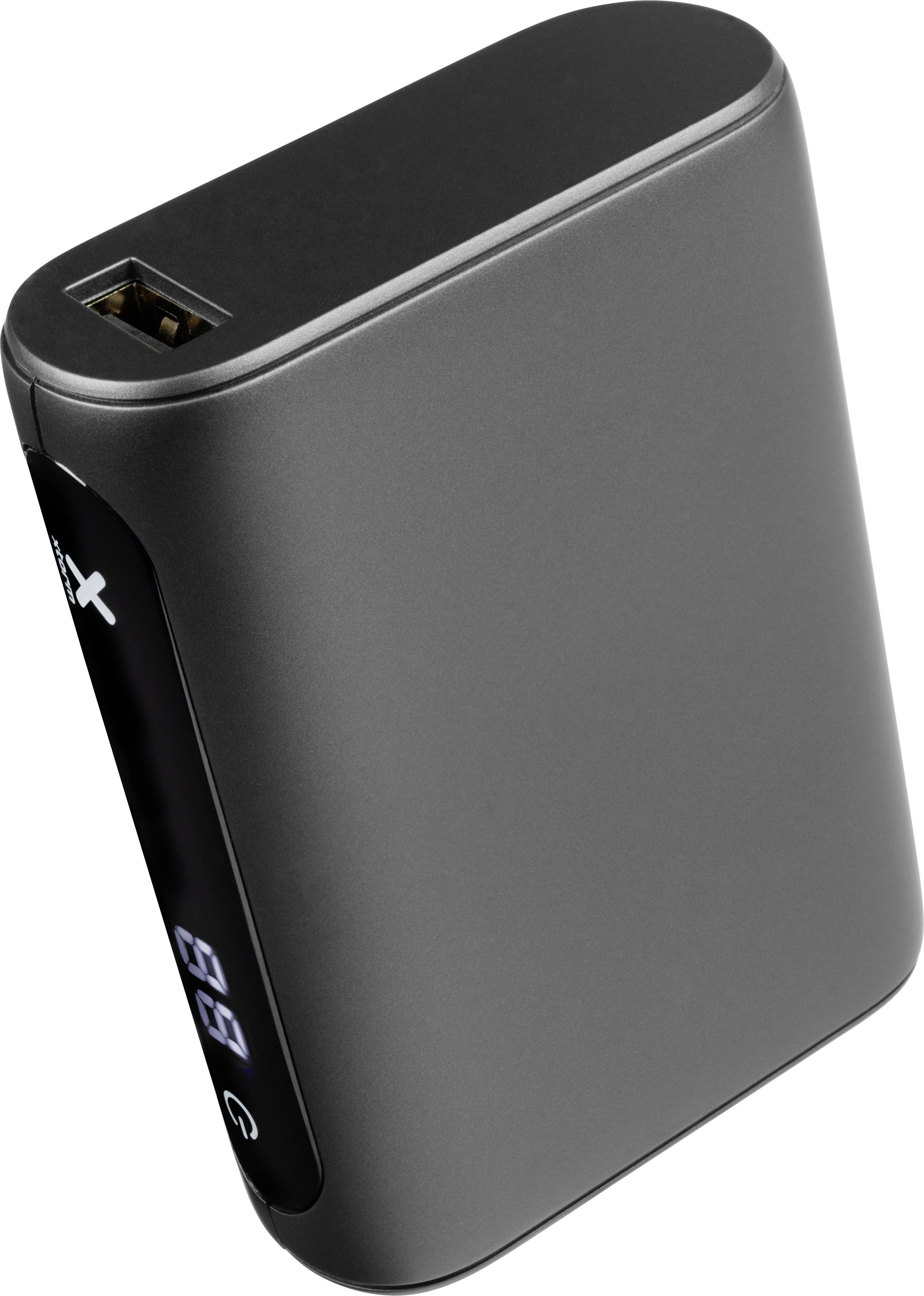 Xtorm by A-Solar Go10000 Power bank 10000 mAh LiPo Spaceship grey Status display-3