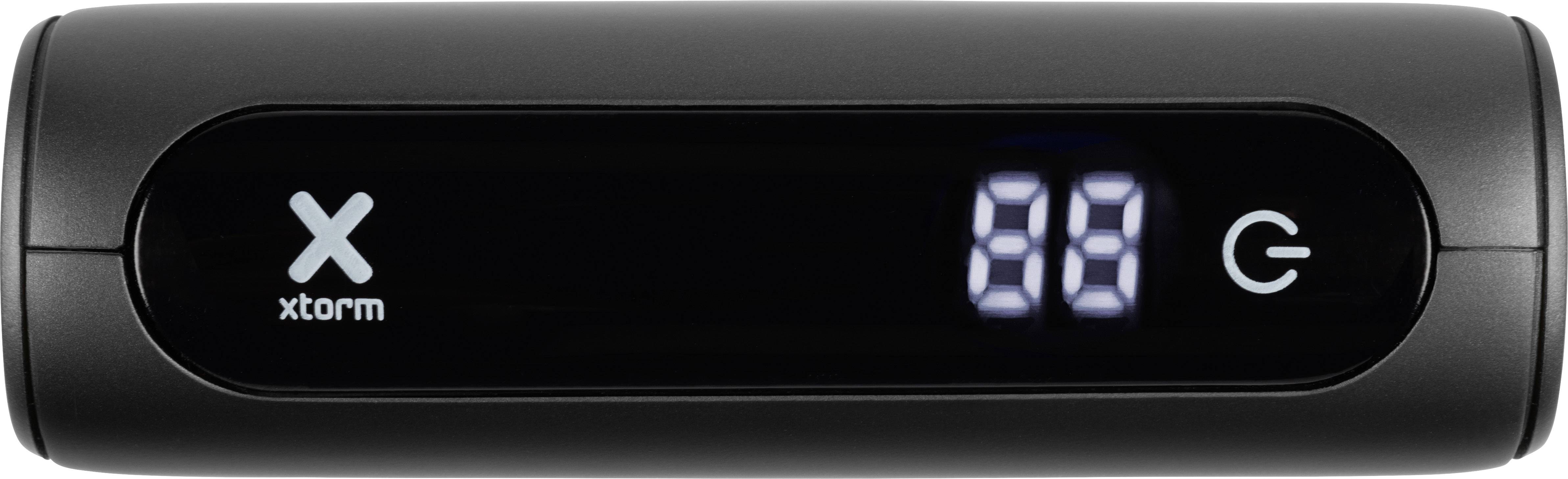 Xtorm by A-Solar Go10000 Power bank 10000 mAh LiPo Spaceship grey Status display-5