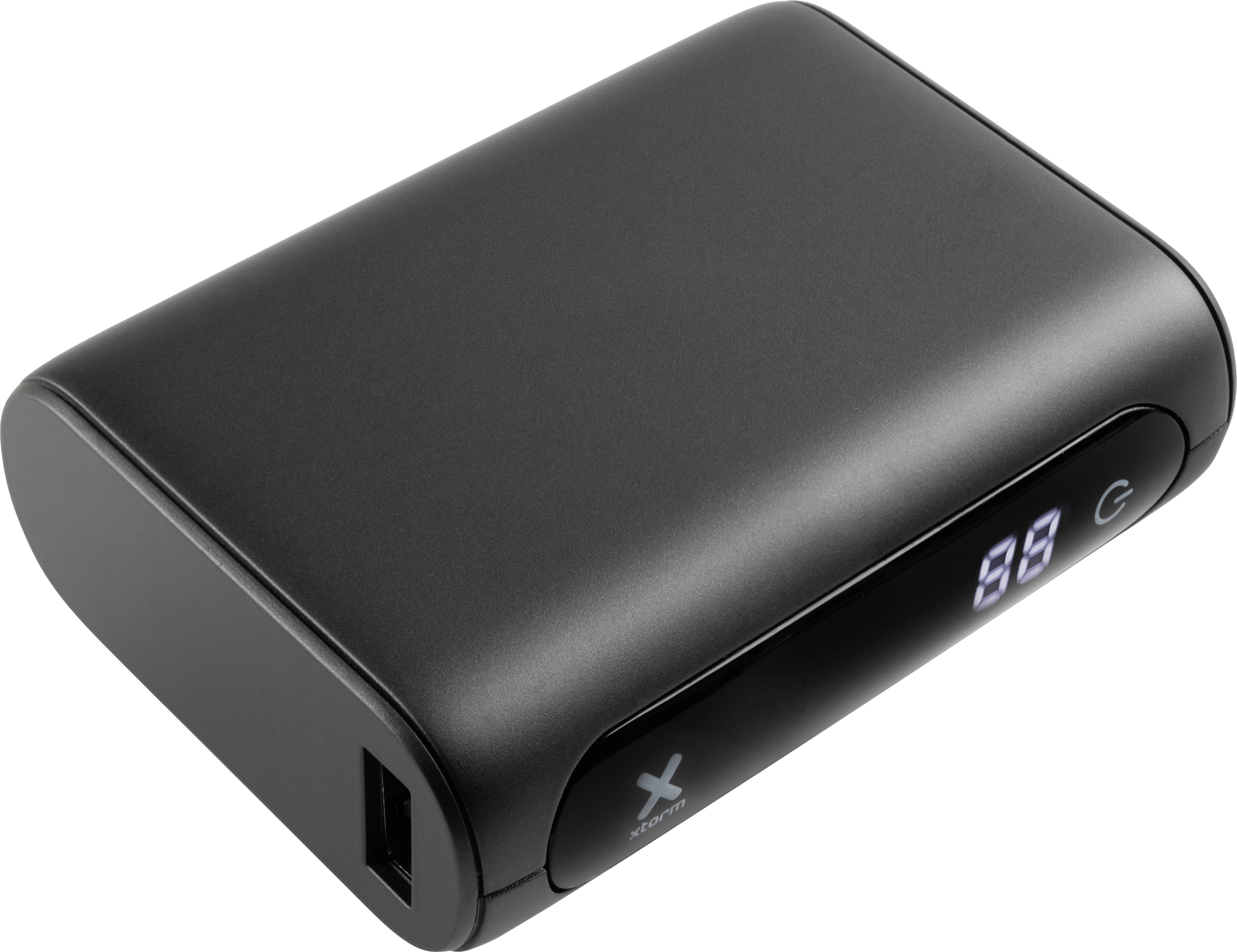 Xtorm by A-Solar Go10000 Power bank 10000 mAh LiPo Spaceship grey Status display-9