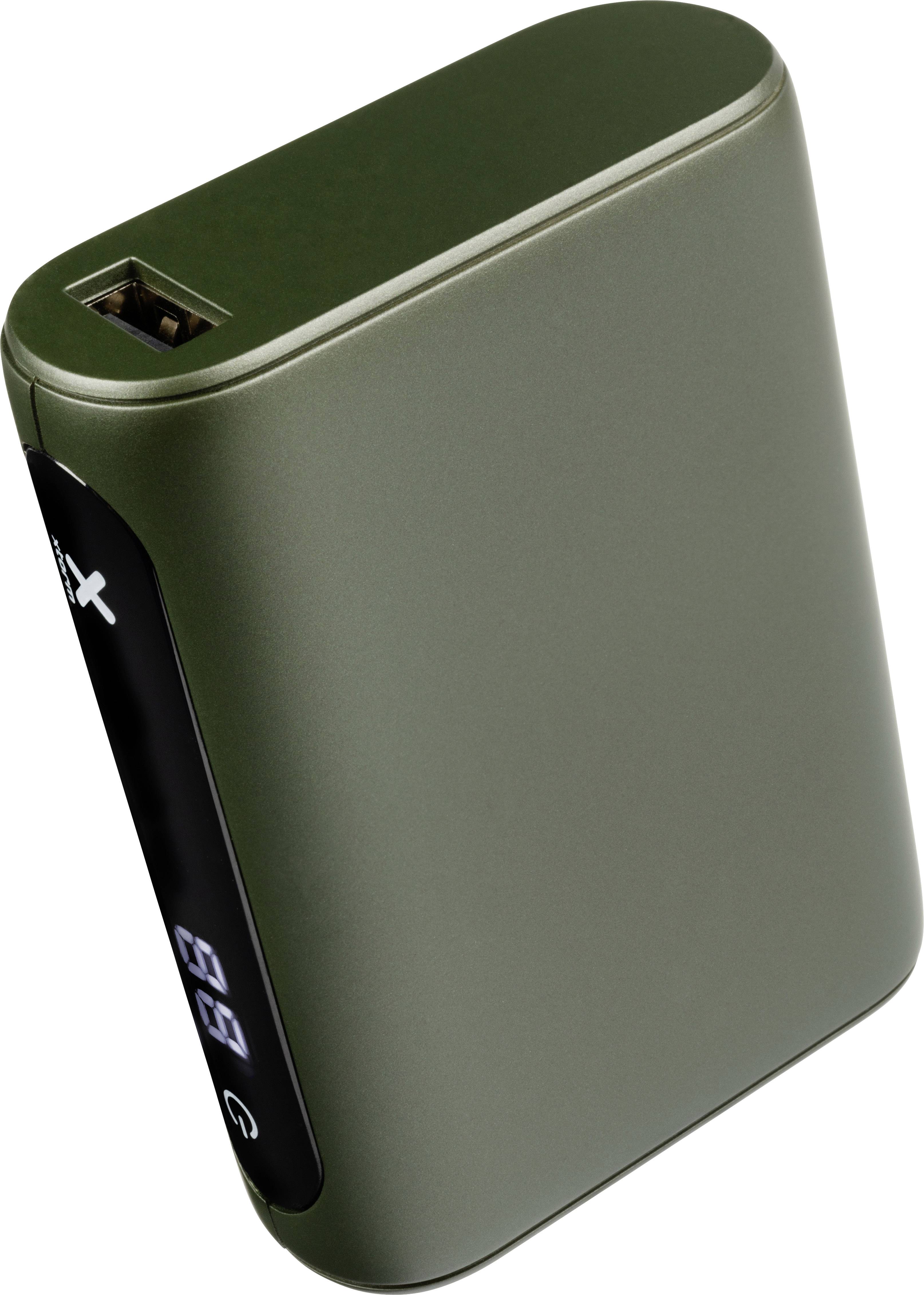 Xtorm by A-Solar Go10000 Power bank 10000 mAh LiPo USB type A, USB C® Dark green Status display-4