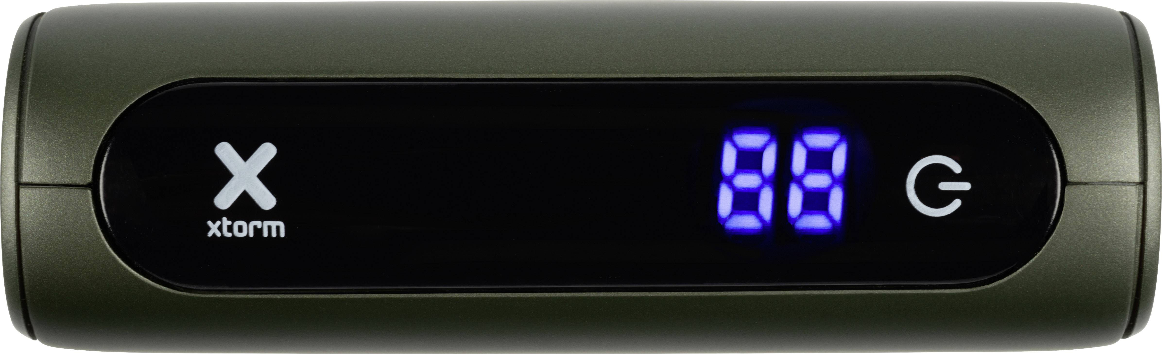 Xtorm by A-Solar Go10000 Power bank 10000 mAh LiPo USB type A, USB C® Dark green Status display-6