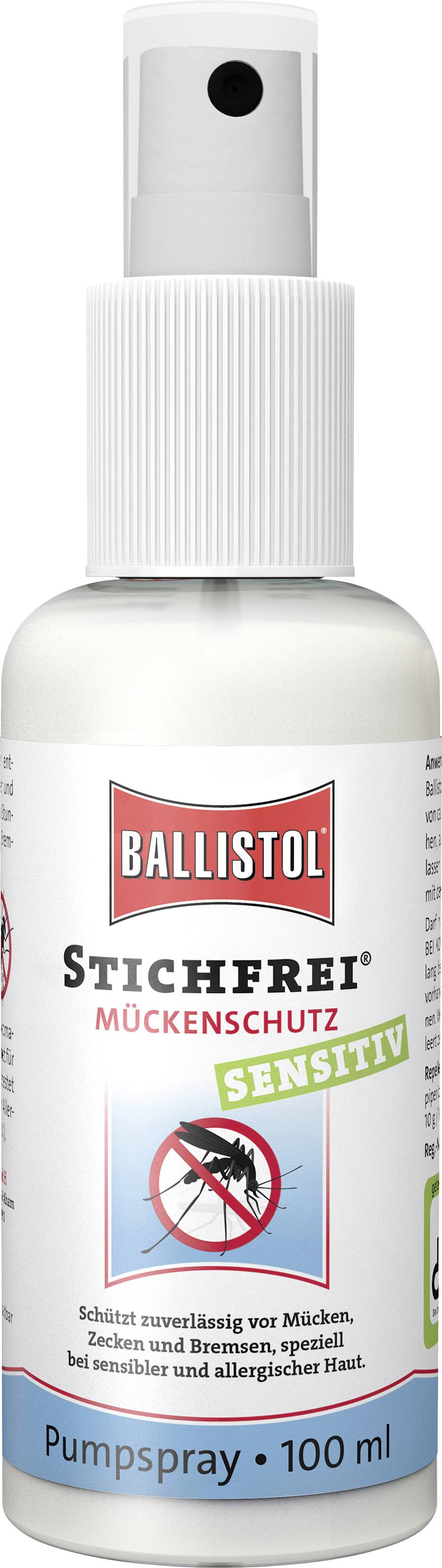 Ballistol Stichfrei Sensitiv 29615 Repellant Insect repellent (spray) Transparent 100 ml