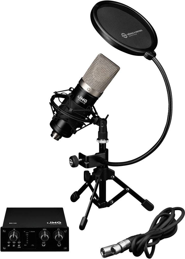 IMG STAGELINE PODCASTER-1 Microphone (vocals)