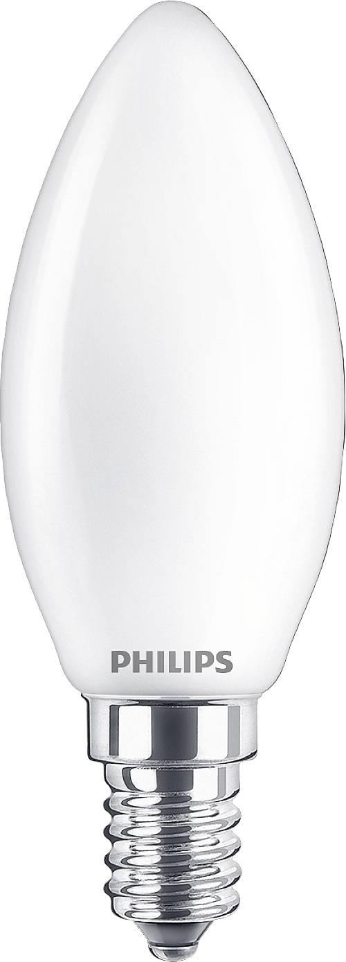 Philips Lighting 76269800 (monochrome) EEC E (A G) E14 Candle shape 6.5 = 60 W Warm white (Ø x L) 3.5 cm x 9.7 c | Conrad.com