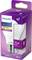 'Philips LED Bulb, warm white light, 2.2W replaces 25W, 250 lumens, E27 screw cap, Energy Class A+.'
