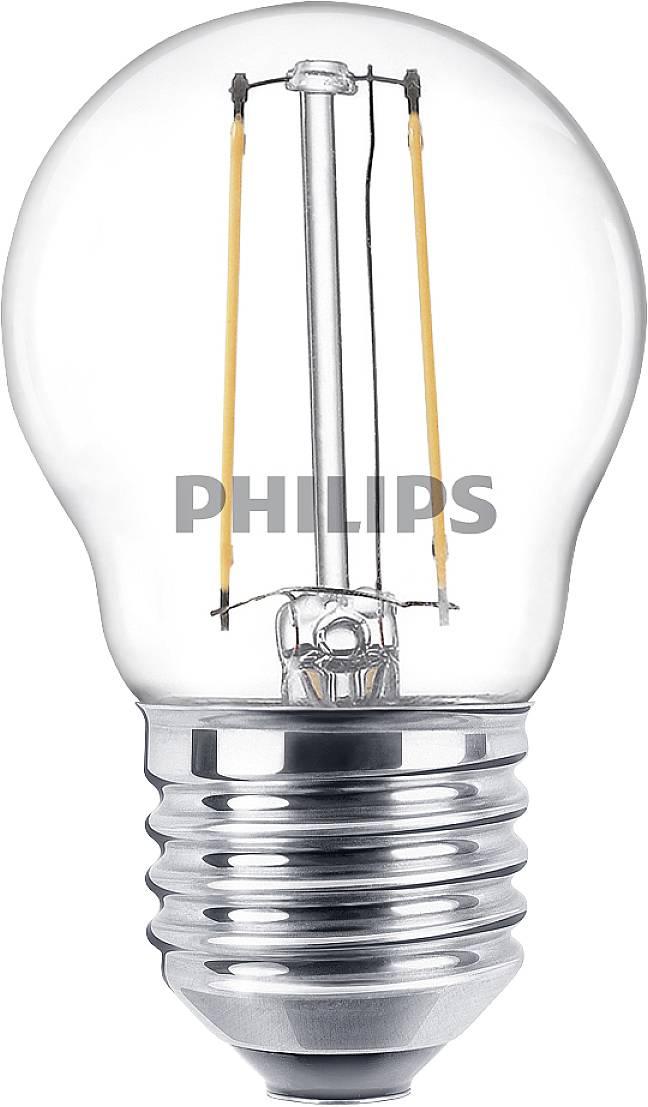 Philips Lighting 76329900 LED (monochrome) EEC F (A - E-27 Teardrop shape W = 25 W Warm white (Ø x L) 4.5 x 7.8 | Conrad.com