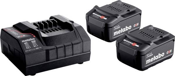 Metabo Basic-Set 2 x 4.0 Ah Charging station 685050000  incl. spare battery