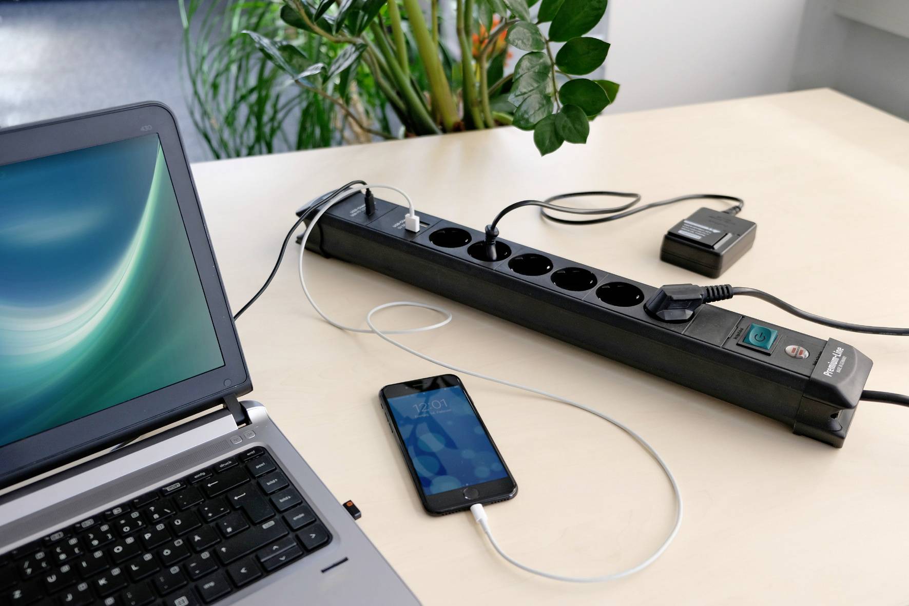 Brennenstuhl 1951160607 Power strip (+ switch) 6x Black PG connector 1 pc(s)-2