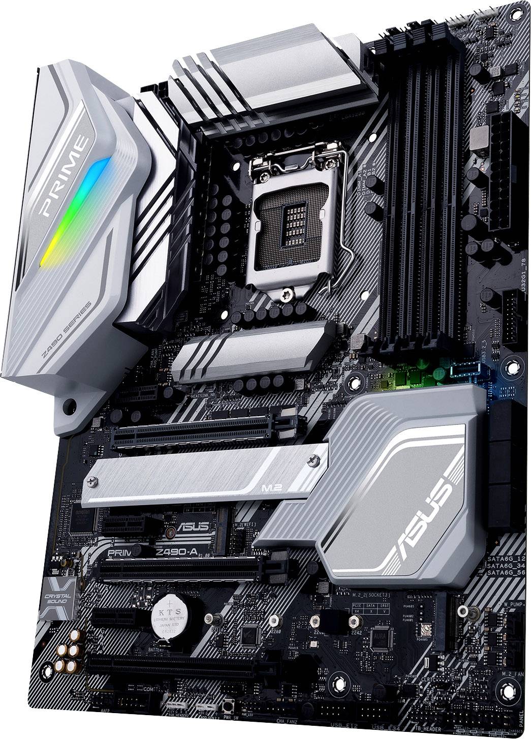 Asus PRIME Z490-A Motherboard PC base Intel® 1200 Form factor (details) ATX Motherboard chipset Intel® Z490-6