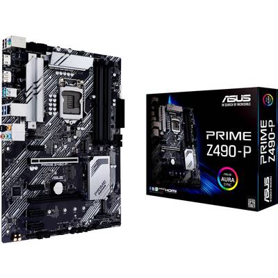 Asus PRIME Z490-P Motherboard PC base Intel® 1200 Form factor (details) ATX Motherboard chipset Intel® Z490