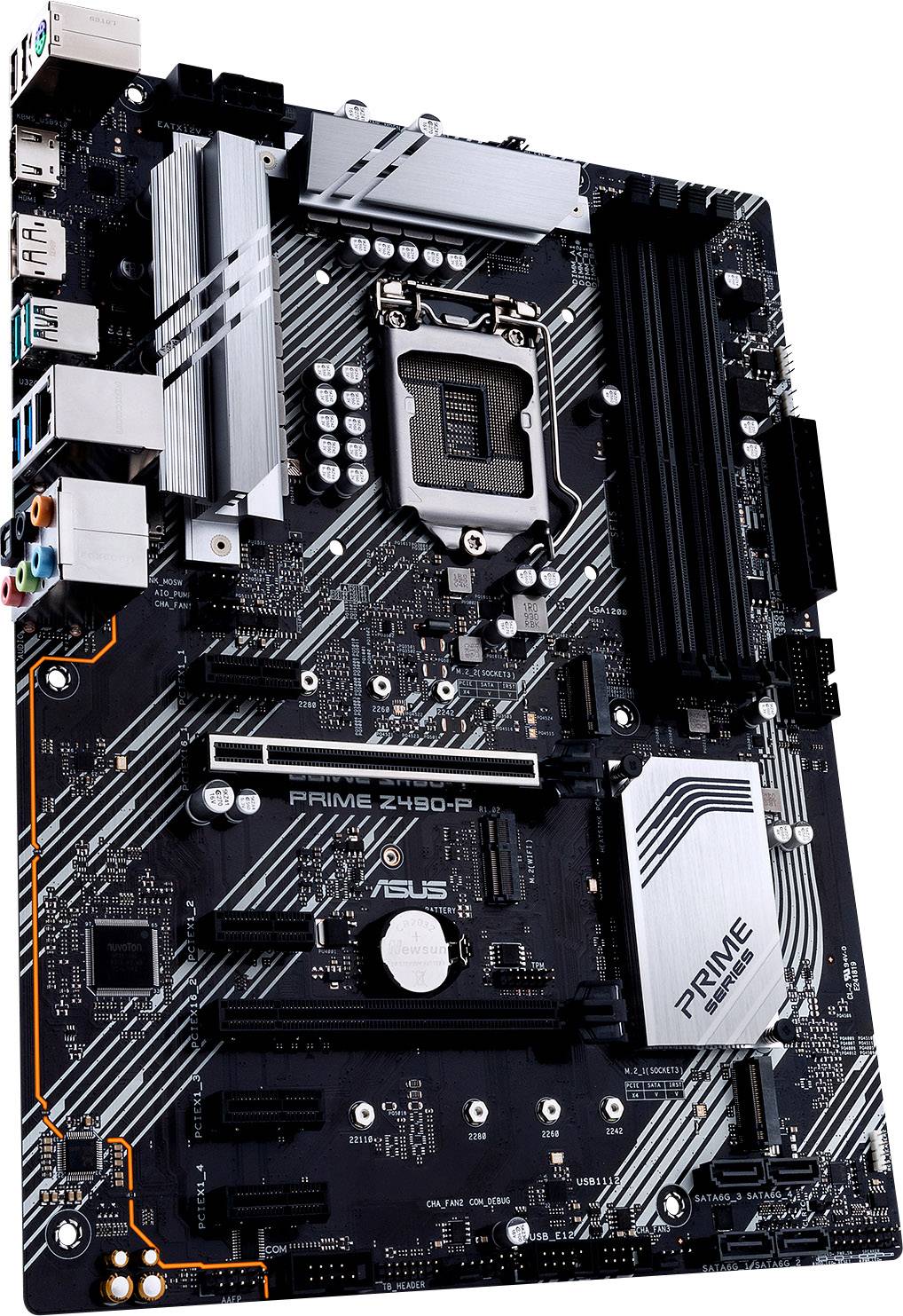 Asus PRIME Z490-P Motherboard PC base Intel® 1200 Form factor (details) ATX Motherboard chipset Intel® Z490-1