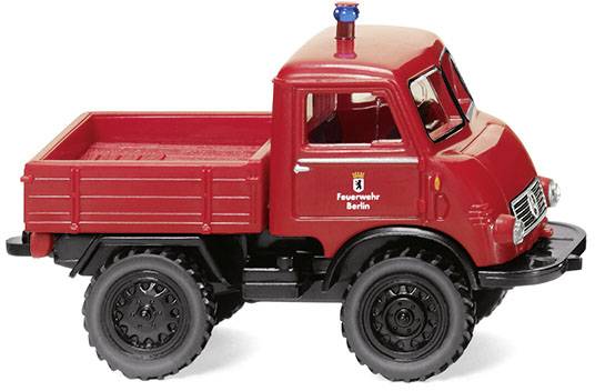 Image of Wiking 036804 H0 Police & Emergency Service vehicle Unimog Fire Brigade - U 401