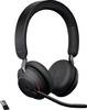 Jabra Evolve2 65 MS On-ear headset Bluetooth® (1075101) Stereo Black Volume control, Battery indicator, Microphone mute Phone