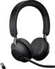 Jabra Evolve2 65 UC On-ear headset Bluetooth® (1075101) Stereo Black Volume control, Battery indicator, Microphone mute Phone