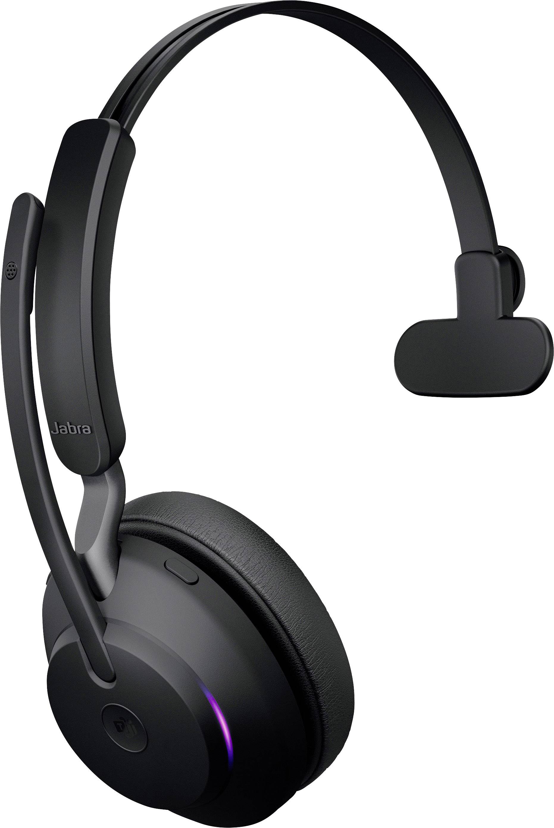 Jabra Evolve2 65 monaural Phone Overear headset Bluetooth® (1075101