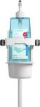GRAVITY MS 23 DIS 01 W.Height-adjustable disinfectant stand with universal holder white