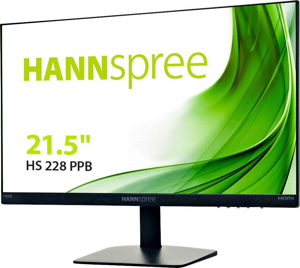 Hannspree HS228PPB LCD 54.6 cm (21.5 inch) EEC A (A+++ - D) 1920 x 1080 p Full HD 5 ms VA LED