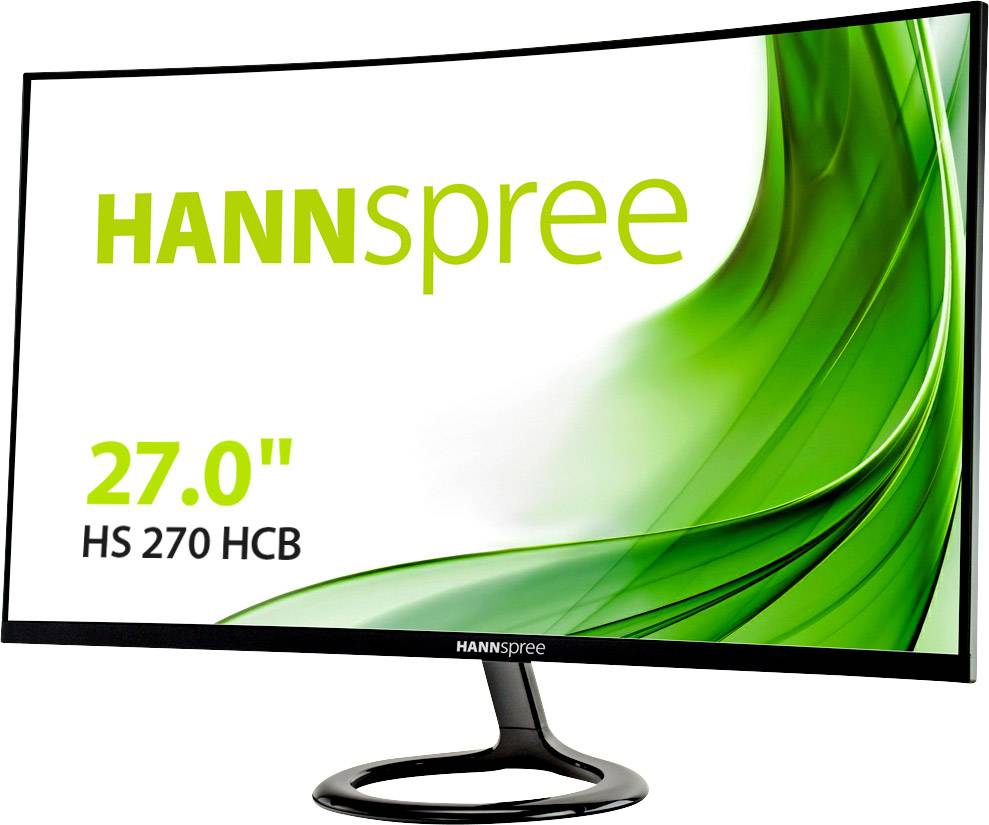 Hannspree HS270HCB LCD 68.6 cm (27 inch) EEC A (A++ – E) 1920 x 1080 p Full HD 5 ms VA LED