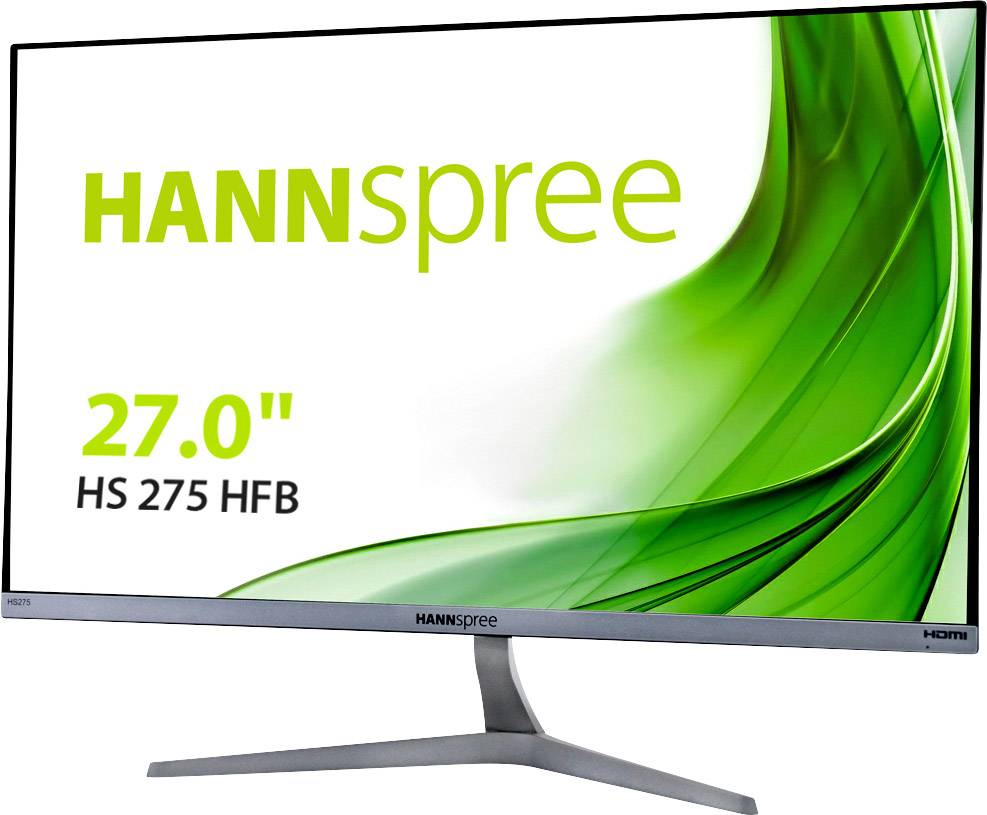 Hannspree HS275HFB LCD 68.6 cm (27 inch) EEC A (A++ – E) 1920 x 1080 p Full HD 5 ms VA LED