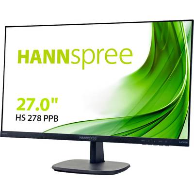 Hannspree HS278PPB LCD 68.6 cm (27 inch) EEC A+ (A++ – E) 1920 x 1080 p Full HD 5 ms PLS LED