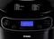 'Black bread maker with digital display. Programmes: Basic, French, Wholemeal, Quick, Sweet, Ultra Fast, Dough, Cake, Sandwich, Bake. Current time: 2:53.'