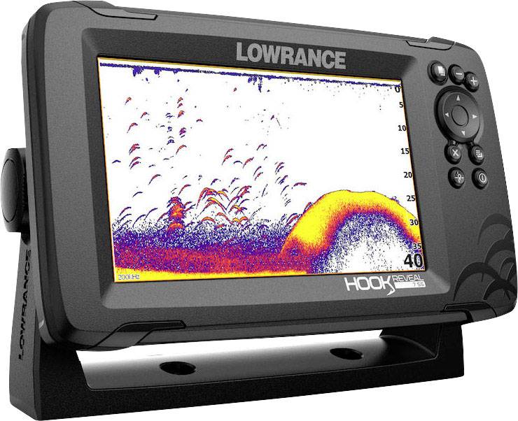 
Kaikuluotain-karttaplotteri Lowrance HOOK 7 HDI, sis. Lowrance® 83/200 HDI -anturin  (9420064114535)