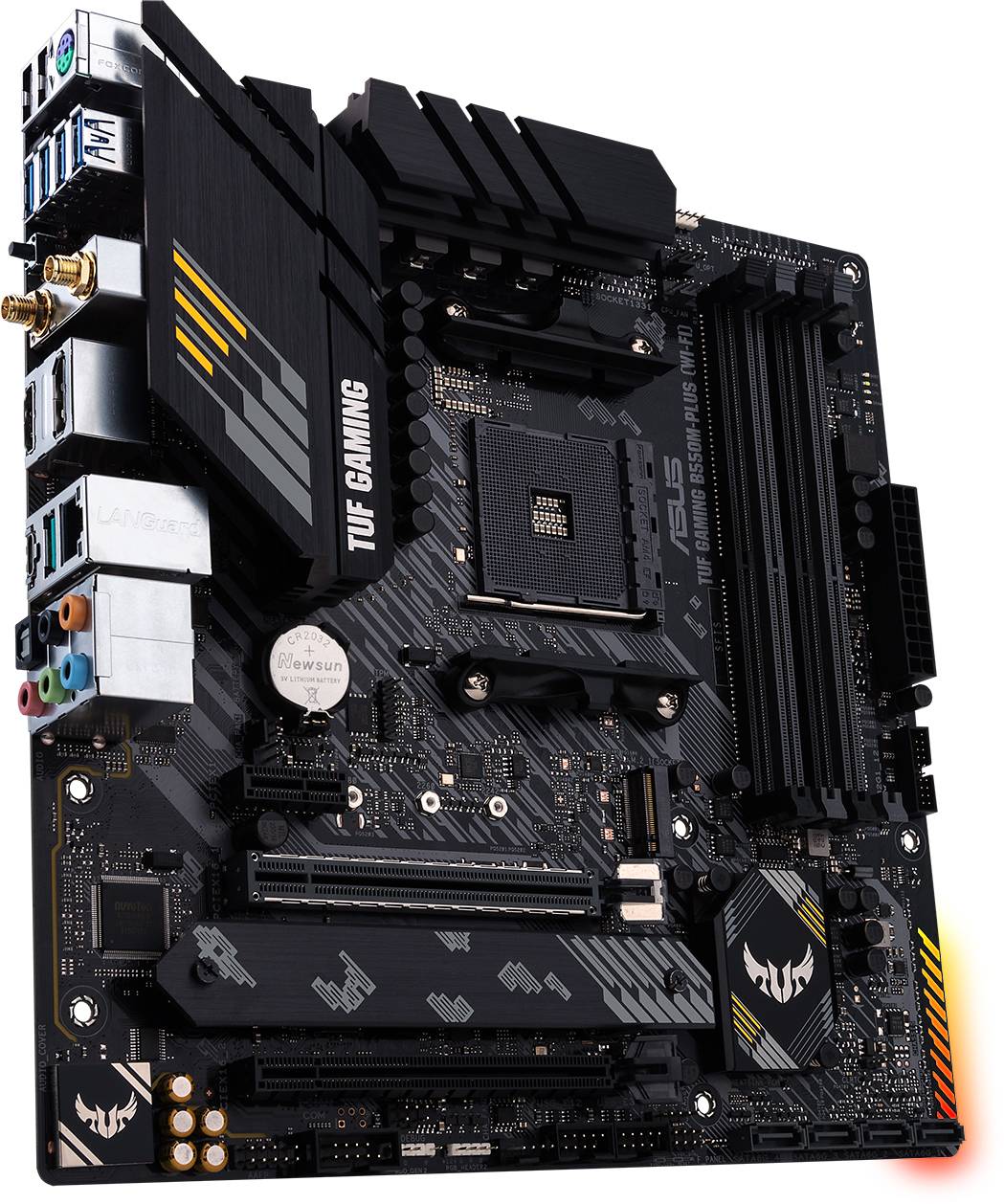 Asus Tuf Gaming B550m Plus Wi Fi Motherboard Pc Base Amd Am4 Form Factor Micro Atx Motherboard Chipset Amd B550 Conrad Com