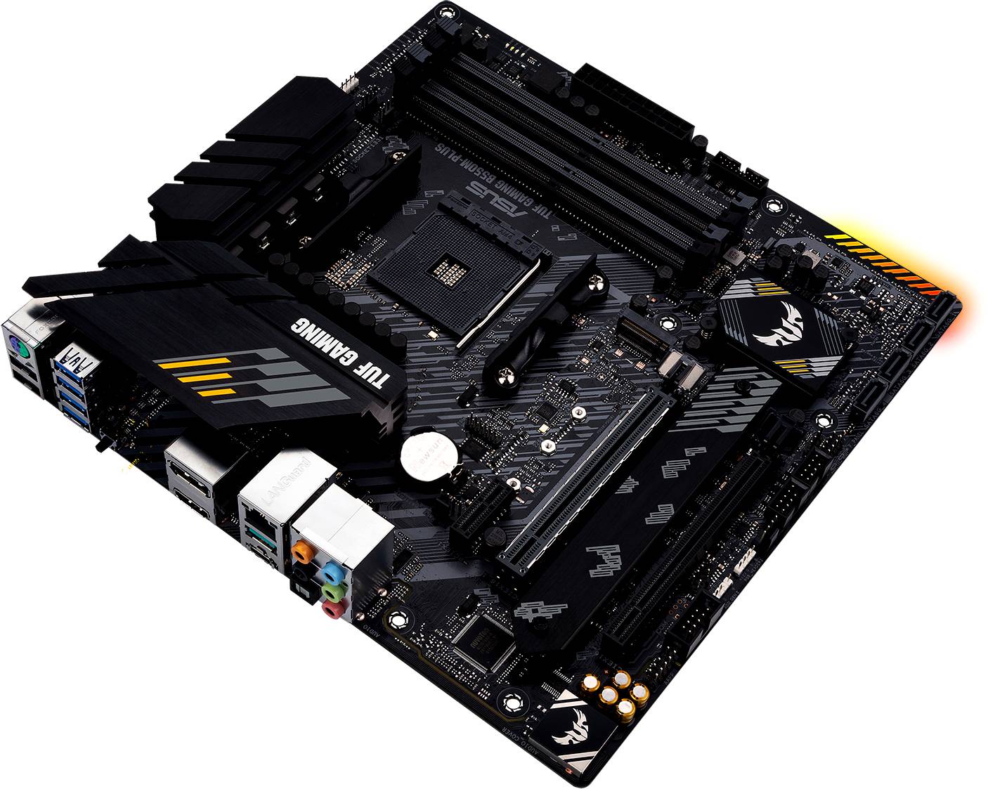 Asus TUF GAMING B550M-PLUS Motherboard PC base AMD AM4 Form factor ...