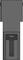 Grey, rectangular adapter with a USB plug and a slot for another connection.