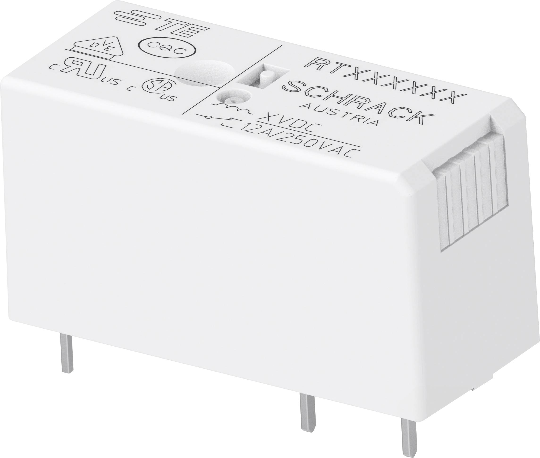 TE Connectivity RTB74012 Industrial relay Nominal voltage: 12 V DC 1 change-over 1 pc(s)-0