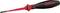 Black and red screwdriver with 'Slim' written on the shaft and 'cimco' on the handle.