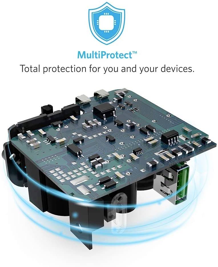 Anker PowerPort+1 USB charger 18 W USB Black Mains socket-3