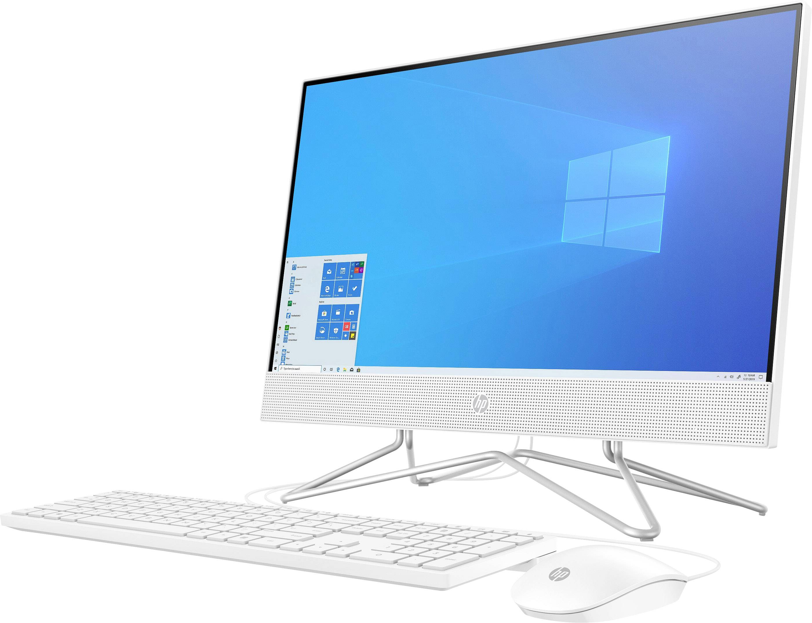 HP All-in-one PC 22-df0001ng 54.6 cm (21.5 inch) Full HD AMD Athlon Silver 3050U 3.2 GHz 4 GB RAM 256 GB SSD AMD Win 10 -2