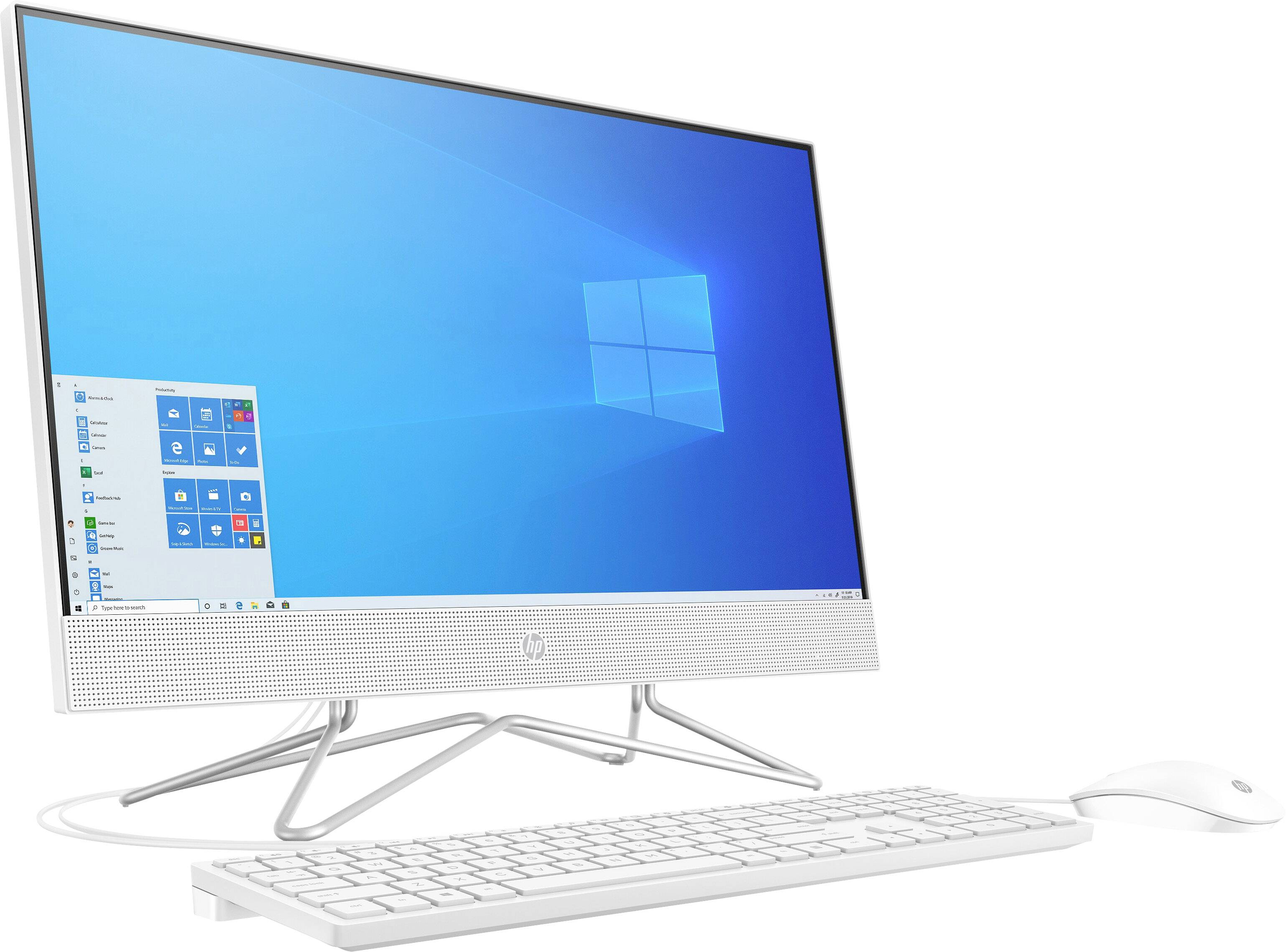 HP All-in-one PC 24-df0019ng 60.5 cm (23.8 inch) Full HD AMD Athlon Gold 3150U 3.3 GHz 8 GB RAM 256 GB SSD Win 10 Home 1-1