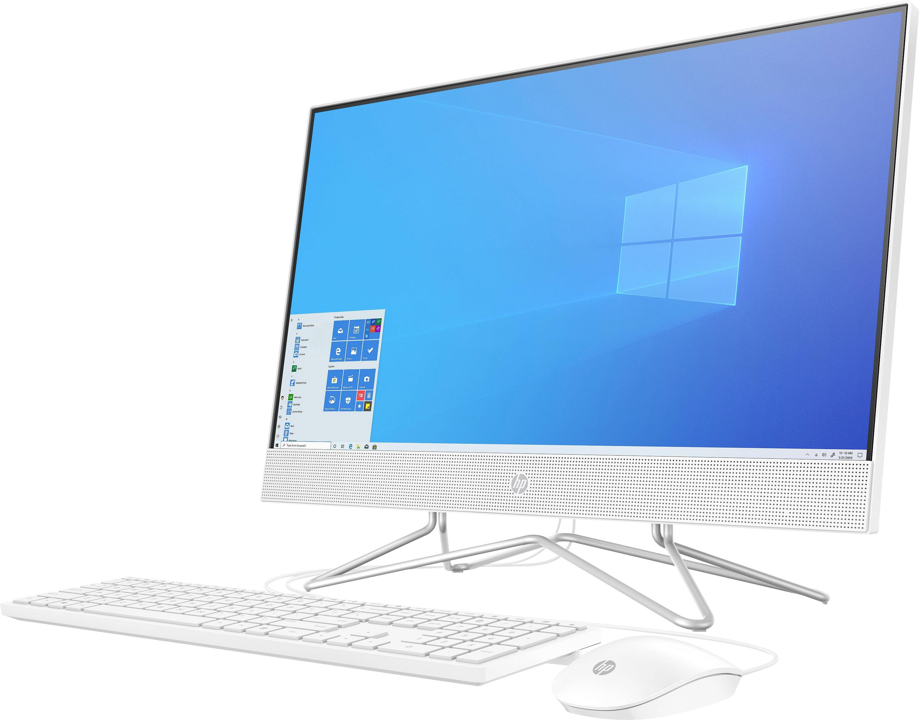 HP All-in-one PC 24-df0024ng 60.5 cm (23.8 inch) Full HD Intel® Pentium® Silver J5040 3.2 GHz 8 GB RAM 256 GB SSD Win 10-1