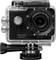 Black action camera with housing, lens and mount, marked with 'DENVER WIFI' and 'HD1080P'.