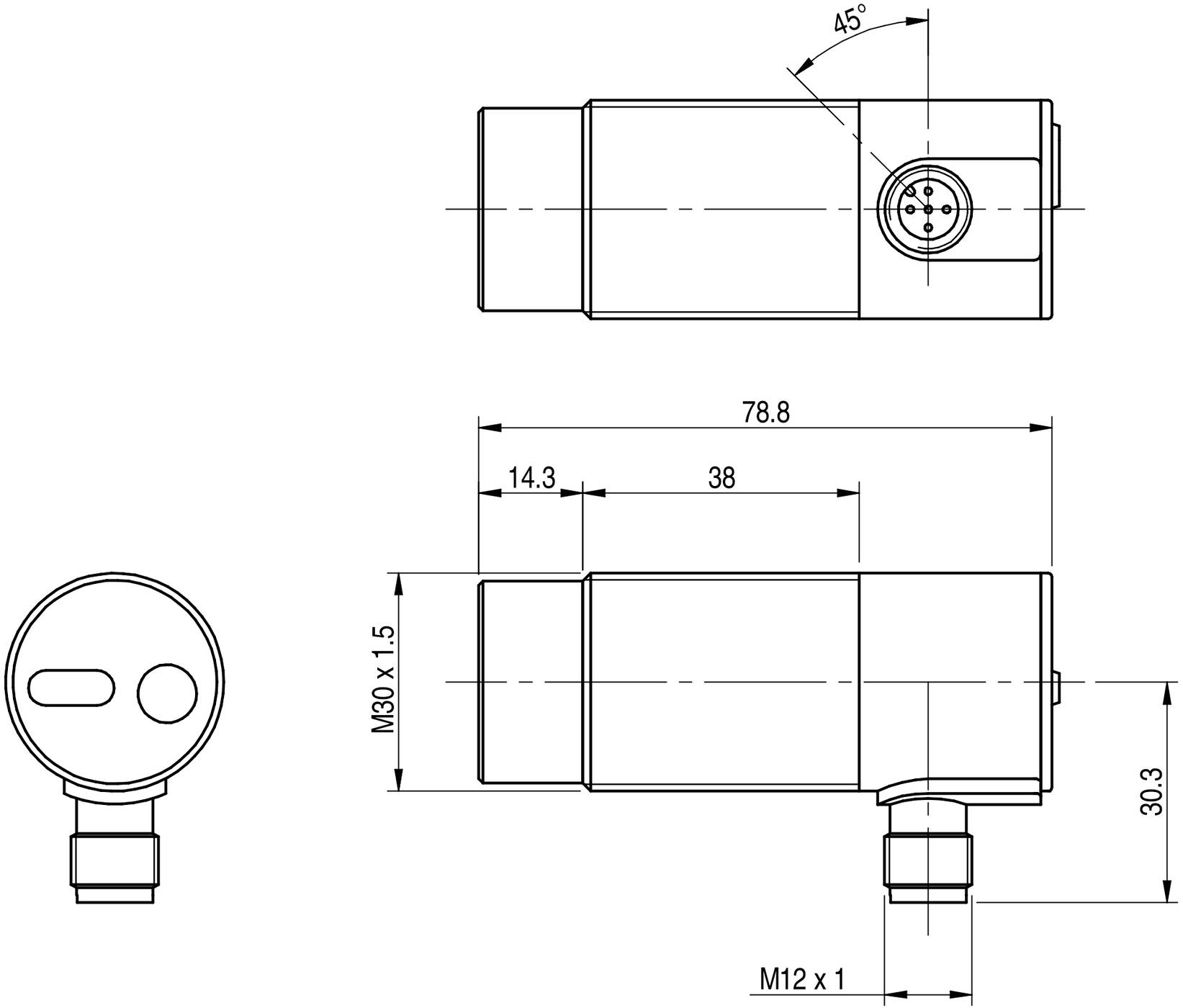 MD Micro Detectors LDLV/0P-1K Luminiscence sensor LDLV/0P-1K 1 pc(s ...