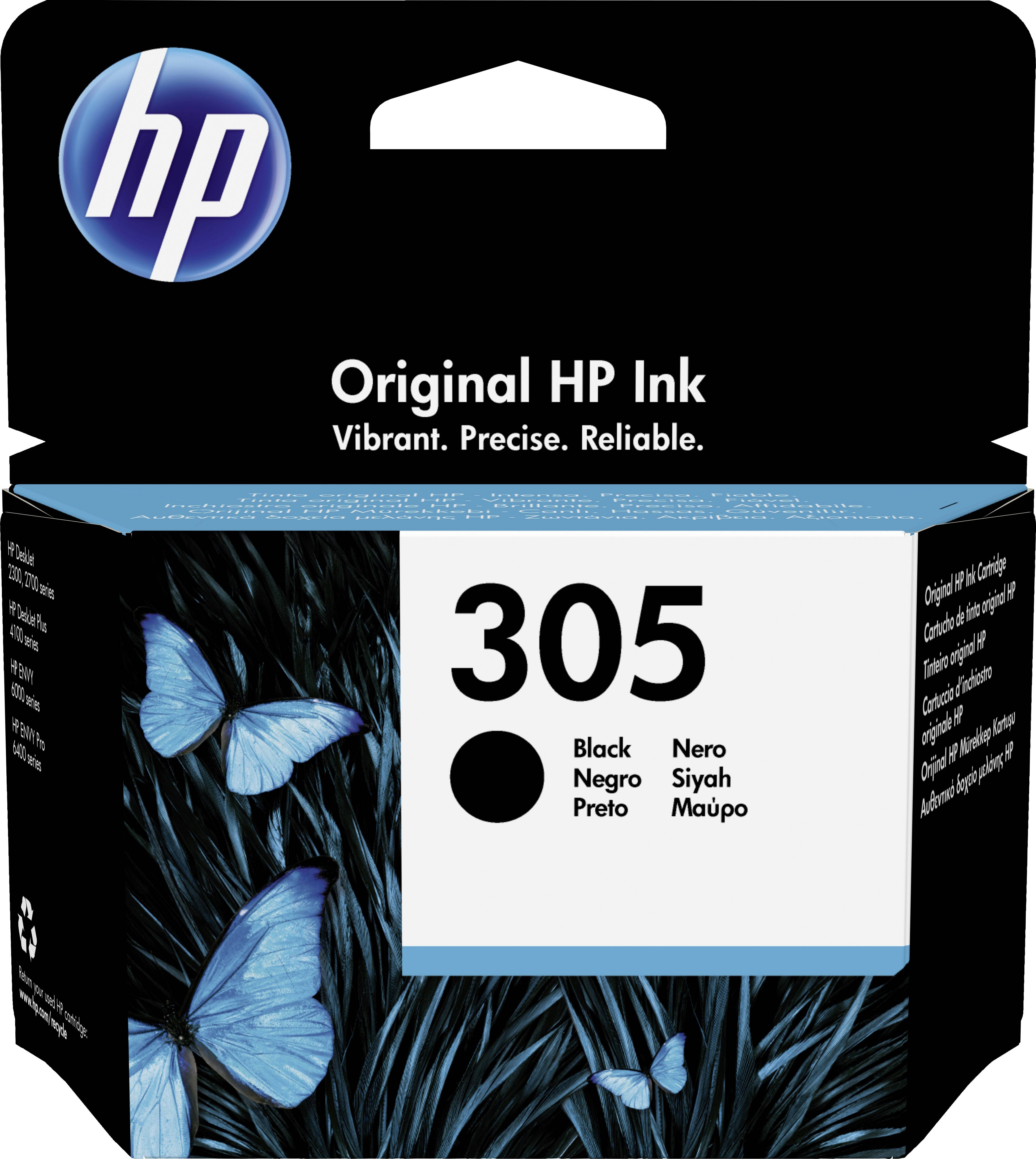 HP Ink cartridge 305 Original Black 3YM61AE