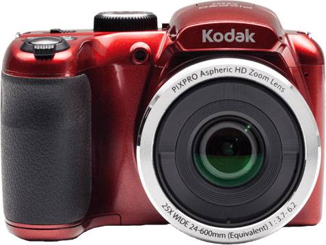 red kodak camera