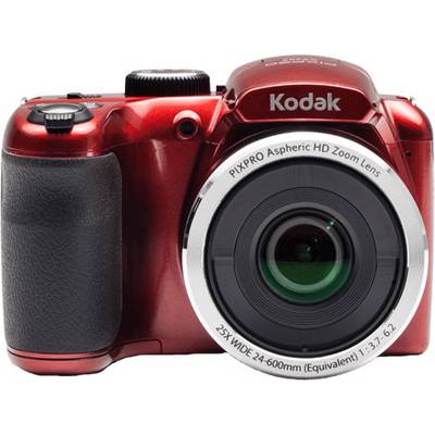 Kodak AZ252-RED Digital camera 16 MP Optical zoom: 25 x Red Casing (body) Image stabiliser, Built-in flash-0