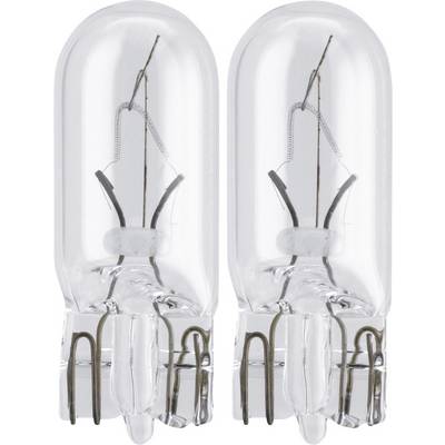 Two clear light bulbs with visible filaments side by side.